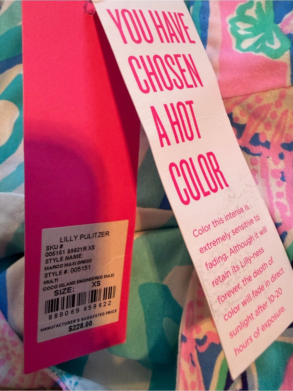 NWT Lilly Pulitzer Marco Maxi Dress Size XS - Picture 3 of 3